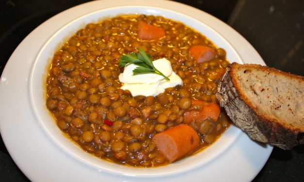 Winter time = Lentil Soup